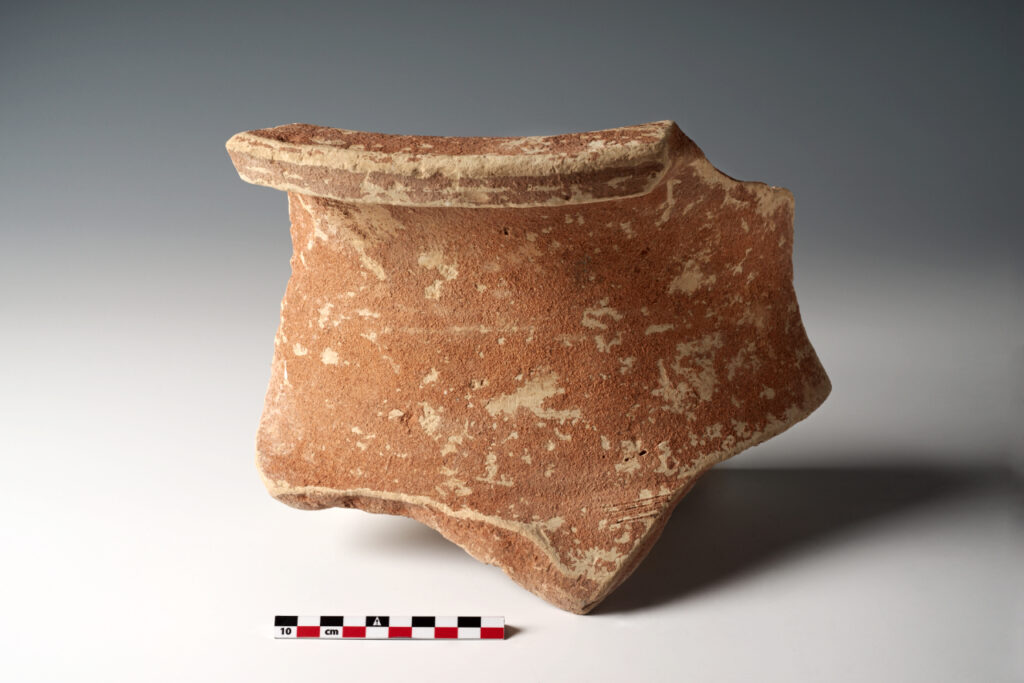 Frammenti di grandi contenitori Patù - località Vereto epoche varie Ceramica acroma inv. 93986, 93987, 93388