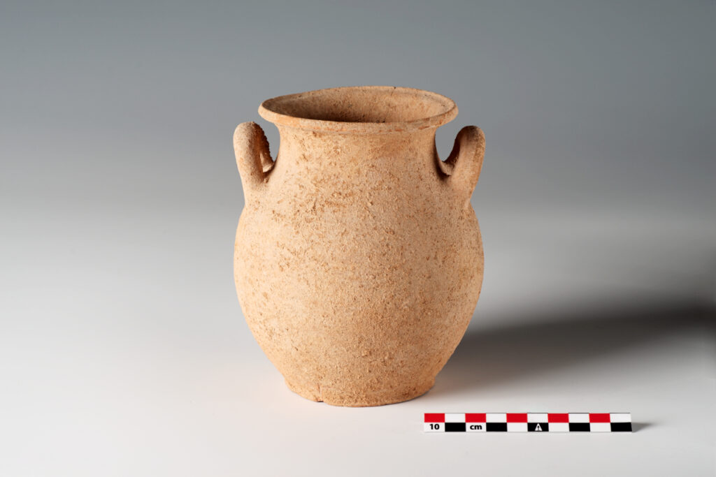 Anforetta Patù IV-III sec. a.C. Ceramica acroma Inv. 20.S273-2.26