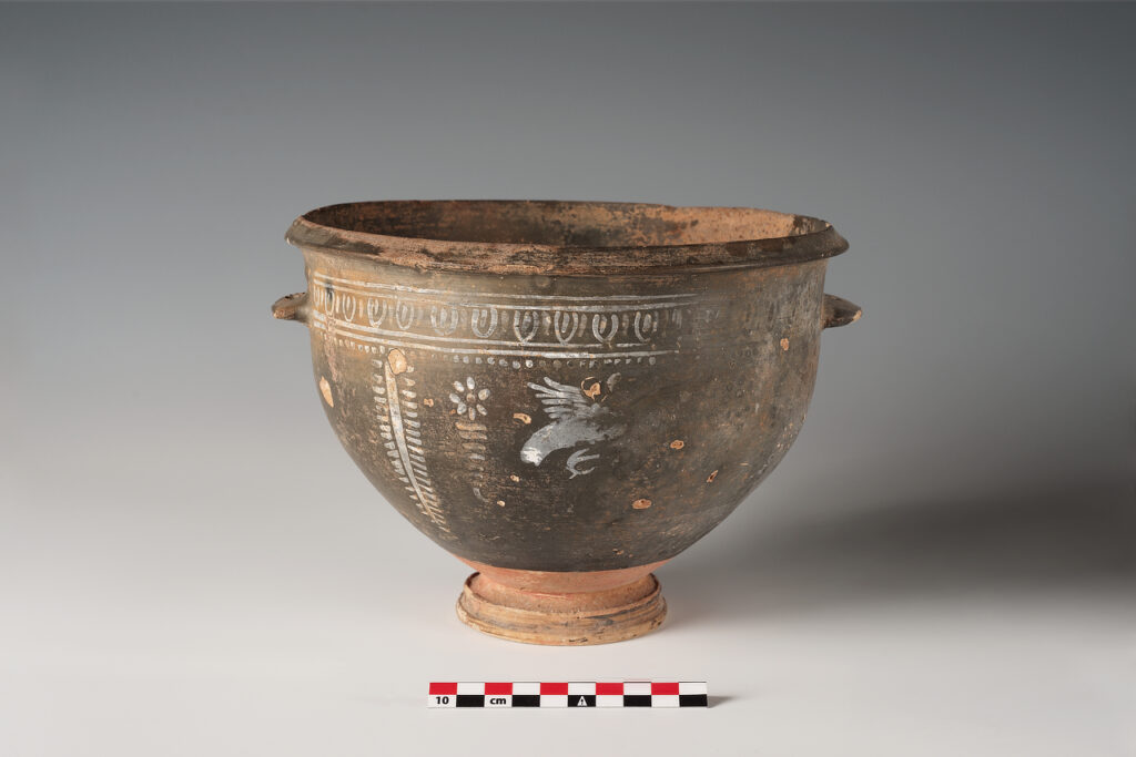 Patù - località Sant’Andrea fine IV - inizi III sec. a.C. Ceramica sovradipinta (in stile di Egnazia) inv. 6336